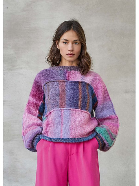 Ravelry: # 17 Pullover Gigante Multi pattern by Lana Grossa