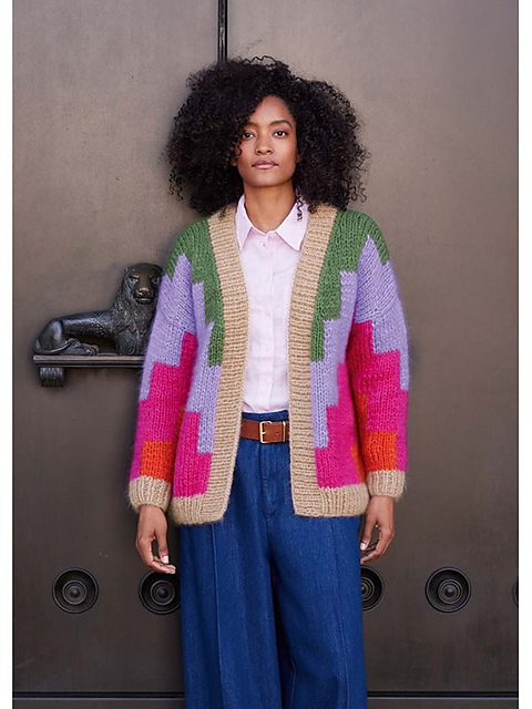 # 23 a+b+c+d Cardigan Mohair di Gio