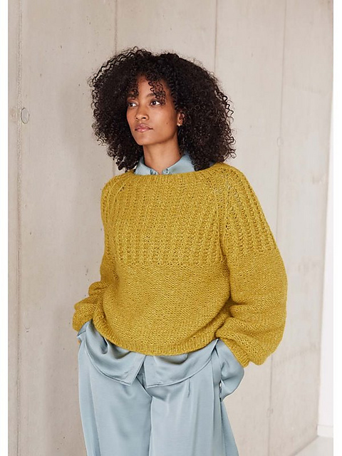 # 38 Top-Down Raglansweater
