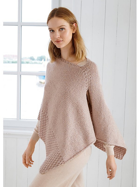 # 14 Poncho Alta Moda Cashmere 16