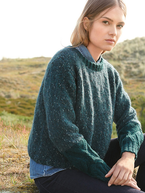 # 27 Pulli mit Aranmuster