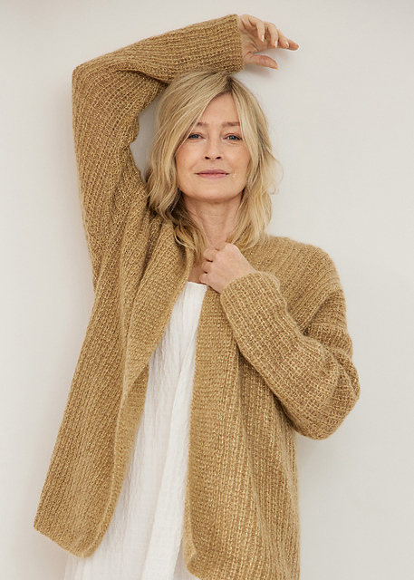 # 27 Cardigan Silkhair & Brillino