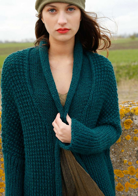 # 20 Jacke mit Schalkragen