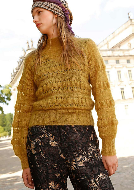 # 01 Pullover mit Noppen