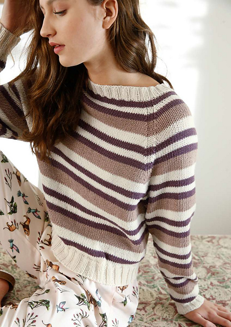 # 04 Kurzer Raglanpullover