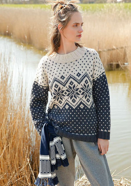 # 30 Jacquard-Pullover