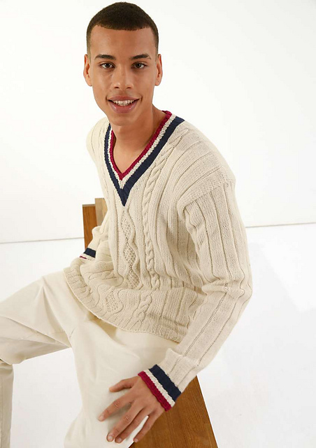 # 18 Herrenpullover Oxford