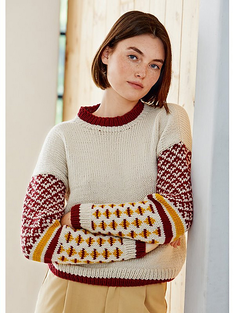 # 31 Jacquardpullover