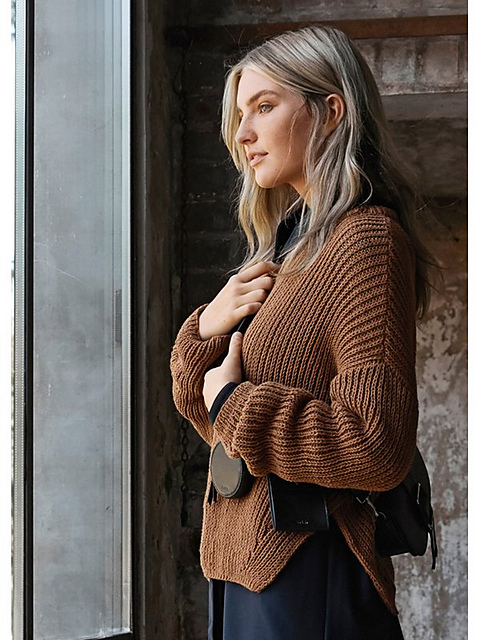 # 16 Halbpatent-Pullover