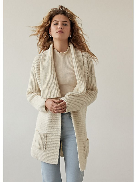 # 07 Cardigan mit Taschen