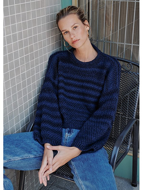 # 24 Pullover mit Perlmuster