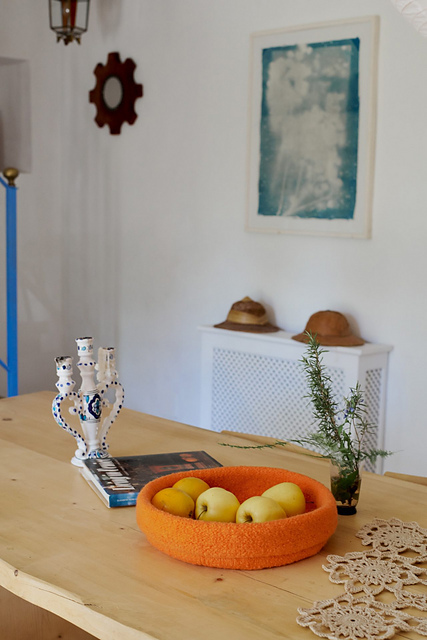 # 21 Obstschale mit Umschlag