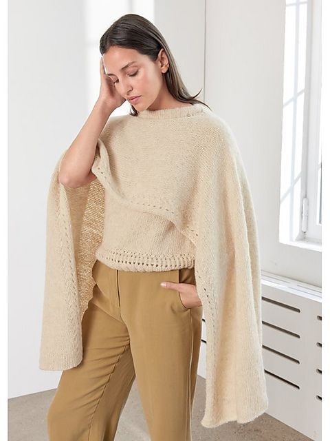# 51 Cape mit Musterborte