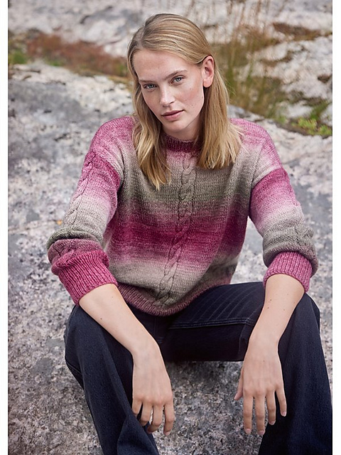 # 25 Pullover mit Zöpfen
