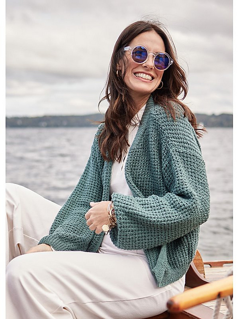 # 03 Jacke mit Strukturmuster