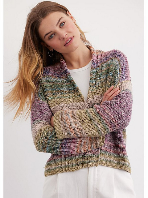 # 23 Rippencardigan Organico