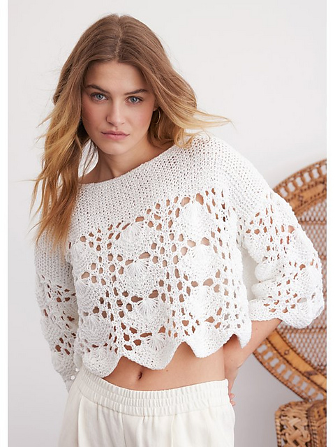 # 44 Pullover Riccio