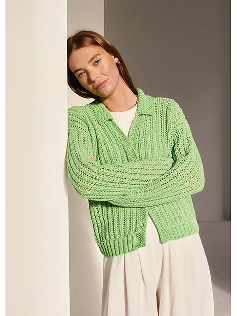 # 11 Cardigan Landlust Sommerseide