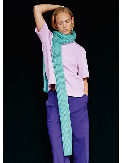 # 47 Patentschal Cool Merino