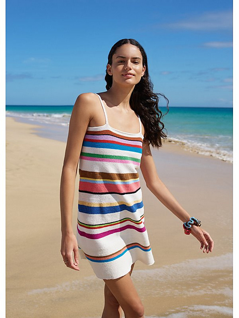 # 25 Kleid in festen Maschen