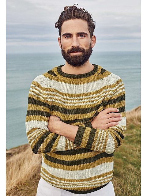 # 02 Pullover Solo Lino Melange