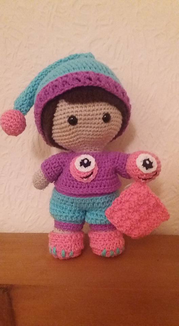 Weebee Doll - Friendly Monster Pyjamas