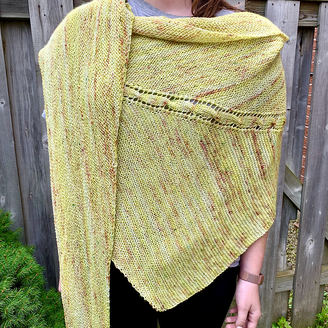 Garter Snake Shawl