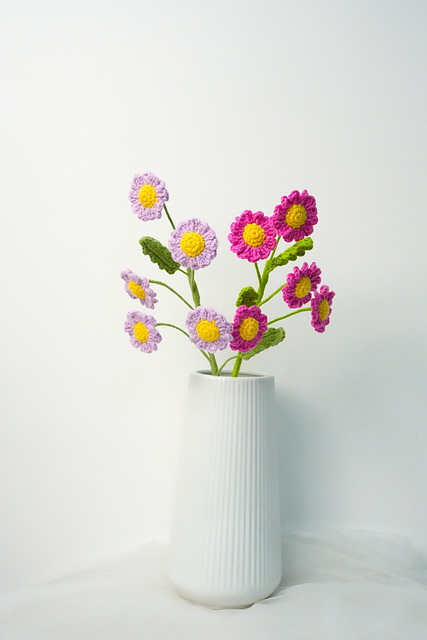 Crochet Daisy Flower