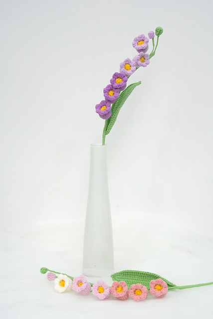 Crochet Lily of the Valley