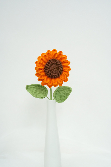 Ravelry: Crochet Sunflower pattern by Loopara Crochet