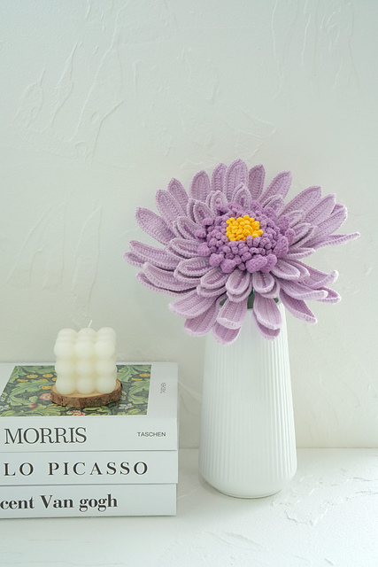 Crochet Gerbera Daisy