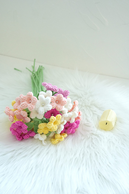 Crochet Creeping Woodsorrel Flower