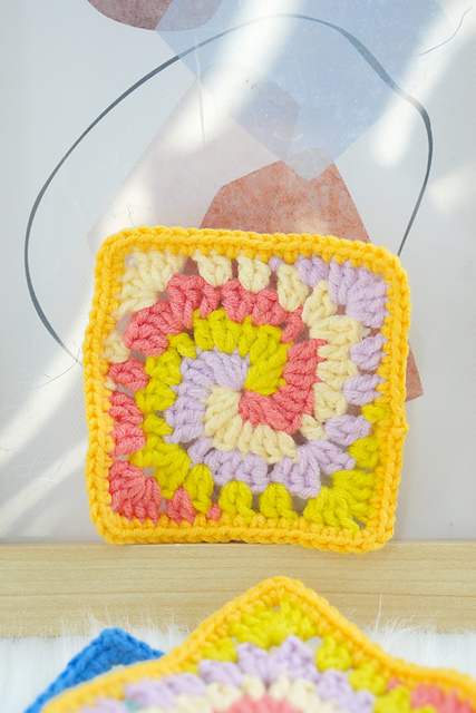 Crochet Spiral Granny Square