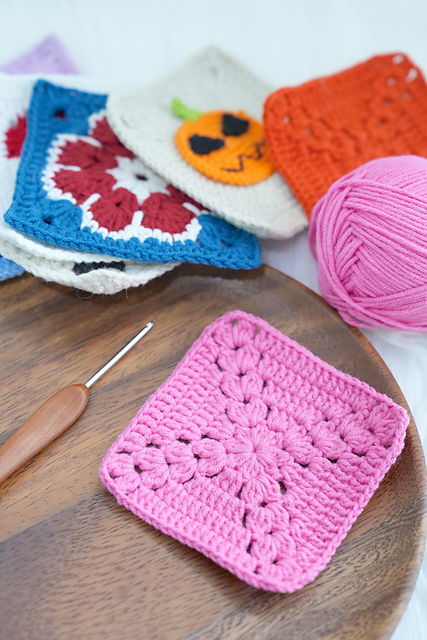 Crochet Farmhouse Granny Square