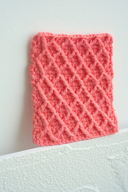 Crochet Textured Granny Square