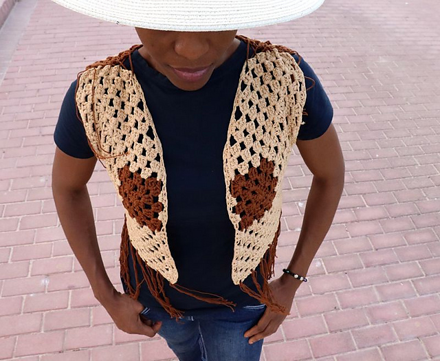 Hippie Granny Vest