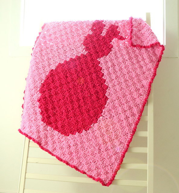 C2C Bunny Baby Blanket