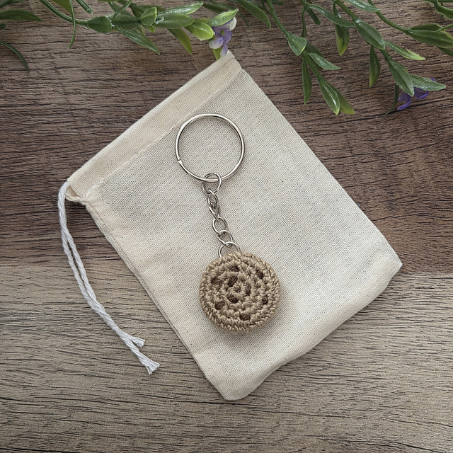 Mini Cookie Keychain
