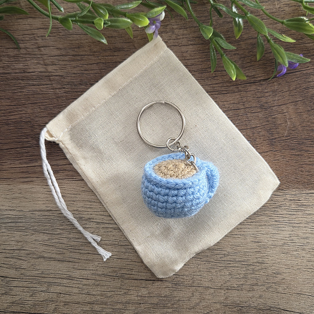 Mini  Coffee/Tea Mug Keychain