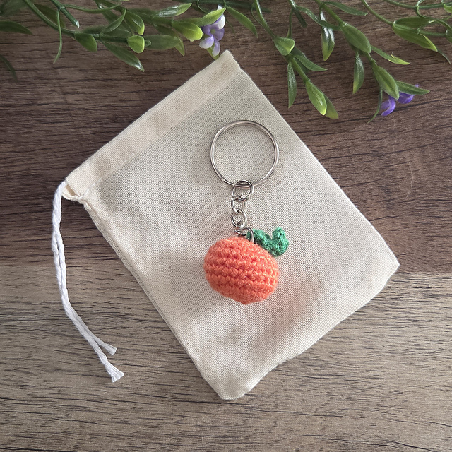 Mini Orange Keychain