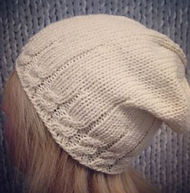 Cable Brim Hat and Scarf