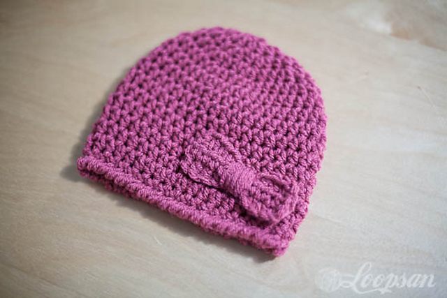 Simple Bow Hat