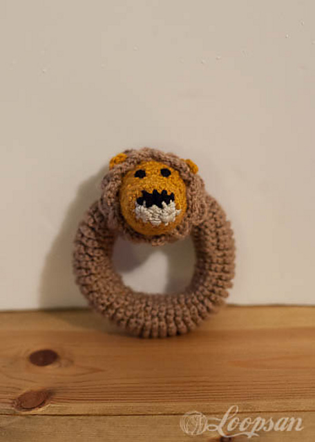 Napolion- The Lion Baby Rattle