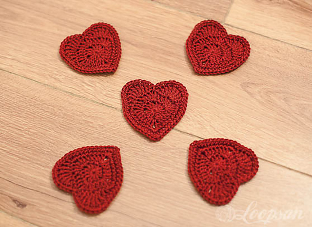 Red Granny Heart