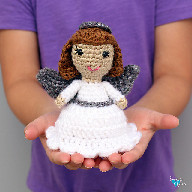 Ravelry: Mini Angel Amigurumi pattern by Loops and Love Crochet