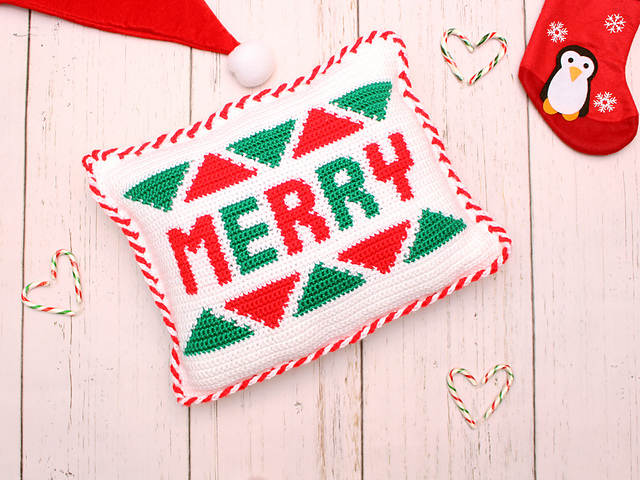 Merry and Bright Pillow