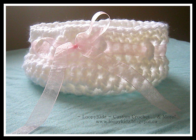 Bowl Photography Prop with Ribbon Lacing