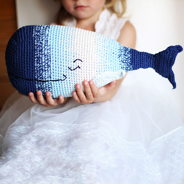 Whale Moby toy