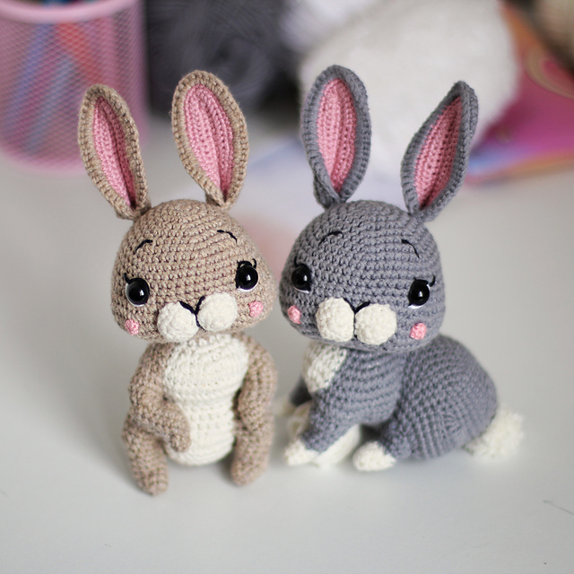 Bunnies Vicky and Jerome