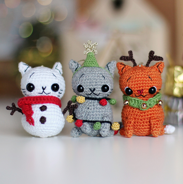 3 in 1 Christmas Cats